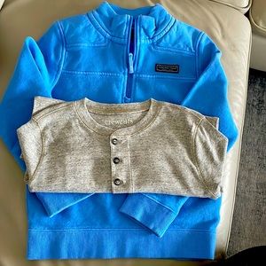 Brand new vineyard vines & Crewcuts tops size 7Bundle